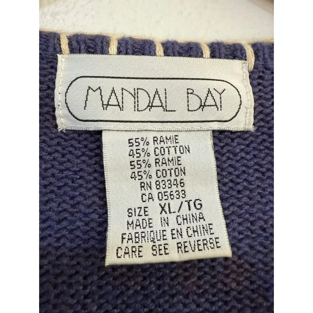 90s/Y2K Short Sleeve Ladybug Cardigan size XL - Picture 5 of 7